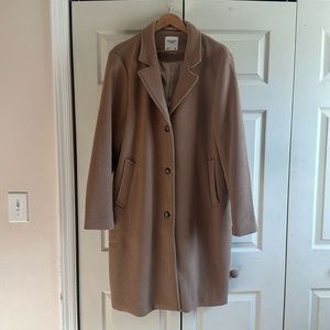 Abercrombie & Fitch Wool-blend Dad Coat XLT